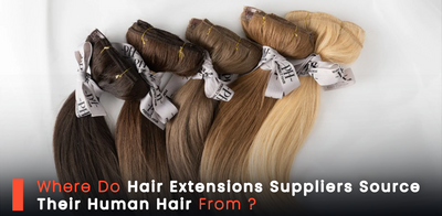 Where Do Hair Extensions Suppliers Source Their Human Hair From?