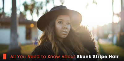 All You Need to Know About Skunk Stripe Hair