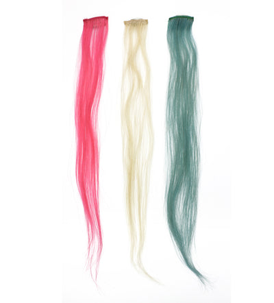 clip in colored hair extensions