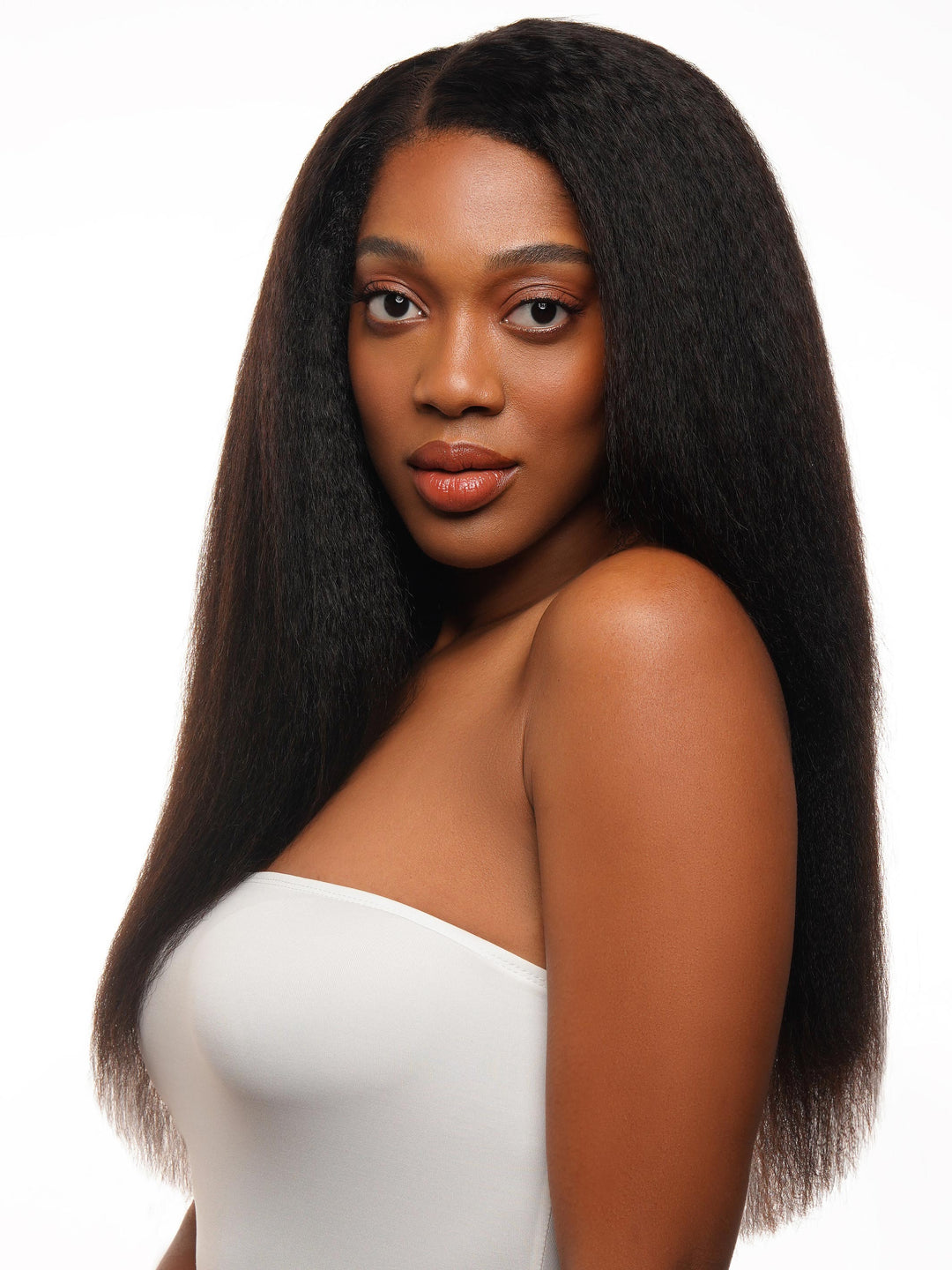 Woman Blowout Hairstyles For Medium Length Natural Hair Wavy